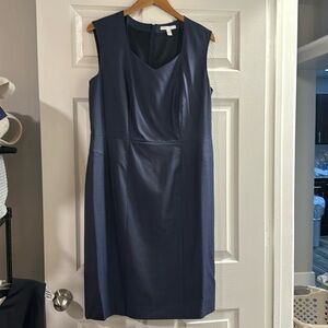 Hugo Boss Steel Blue Dress Size 12